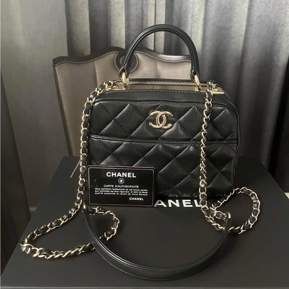 CHANEL | Bags | Soldchanel Trendy Bowling Bag | Poshmark